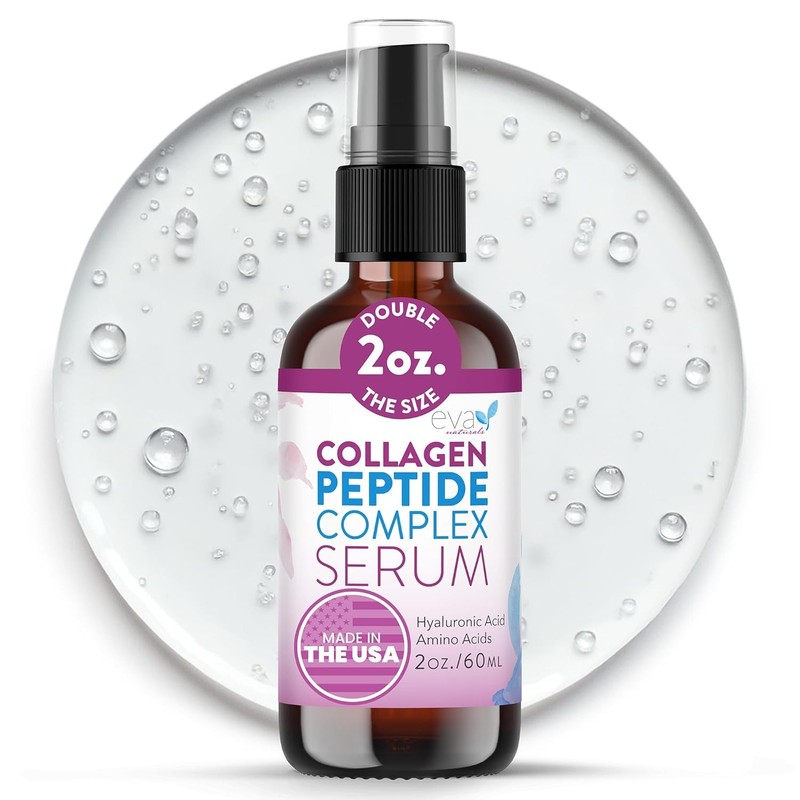 Collagen Peptide Serum for Face – Anti Aging Facial 2 Fl Oz (Pack of 1)