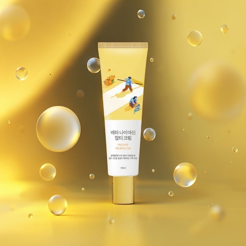 ROUND LAB Vita Niacin Blemish Cream 1.69oz / 50ml K-Beauty