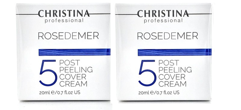 Pack of 2 Christina Rose De Mer Post Peeling Cover Cream 20ml 0.7fl.oz (Step 5)