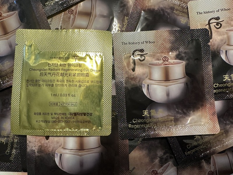 The History Of Whoo Cheongidan Hwa hyun Eye Cream 1ml x 40pcs Korea Cosmetics gallery