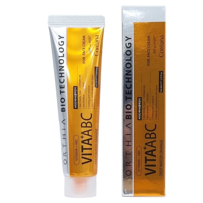 [COREANA] Orthia Vita ABC Deep Water Orange Cream – 60ml