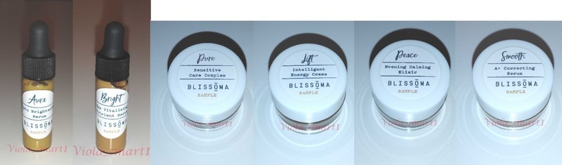 CHOICE OF 2 BLISSOMA Eye,Phyto Serum,Evening Elixir,A+ Serum,Energy Creme,Care