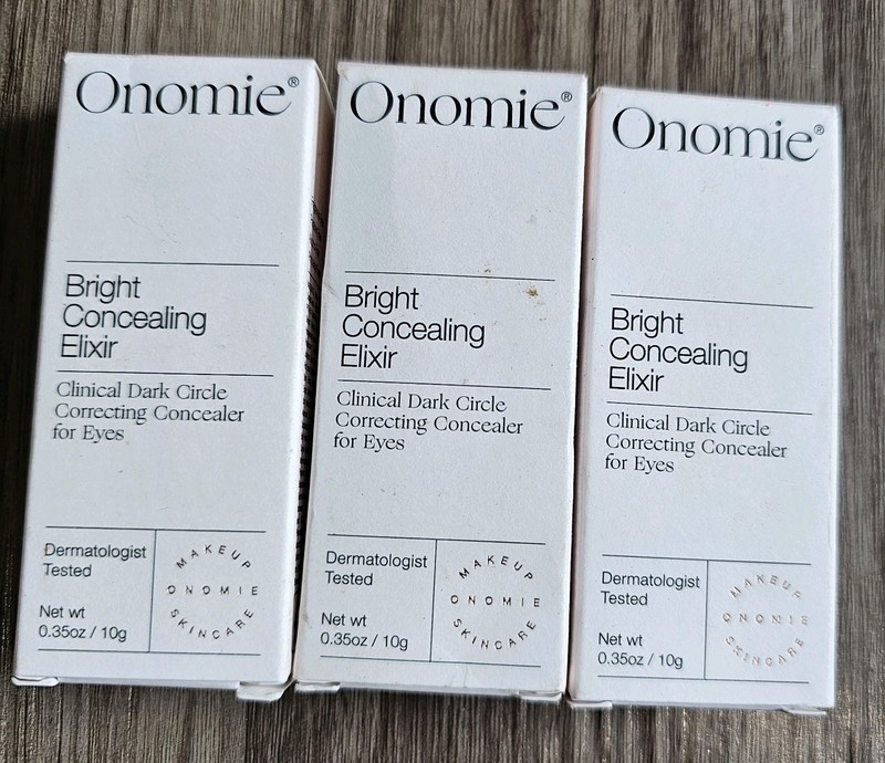 Onomie Bright Concealing Elixir Clinical Dark Circle Correcting Concealer Eyes