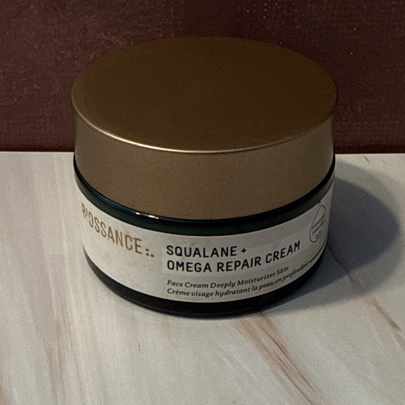 BIOASSANCE Squalane + Omega Repair Cream Plumps & Nourishes 1.7 Oz/50 mL