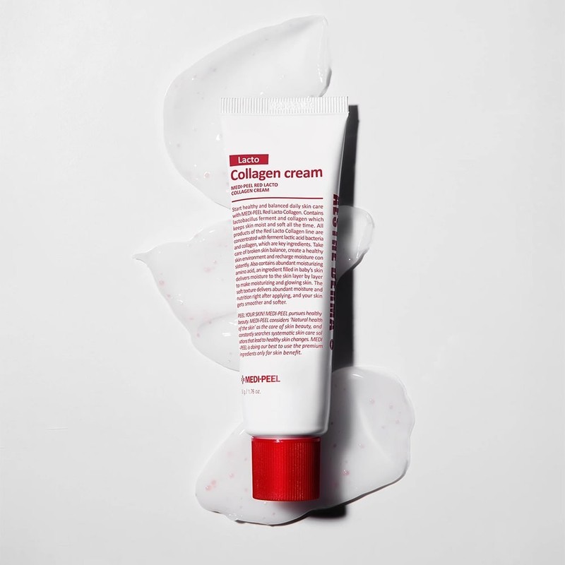 MEDI PEEL Red Lacto Collagen Cream 50g - Anti Acne, Moisturizer Skin Care gallery