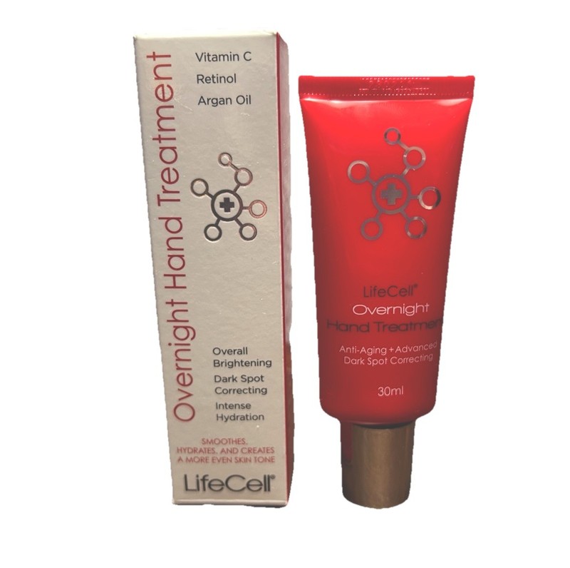 LifeCell Overnight Hand Treatment 30ml, 1 Oz NEW SEALED, Authorized Seller