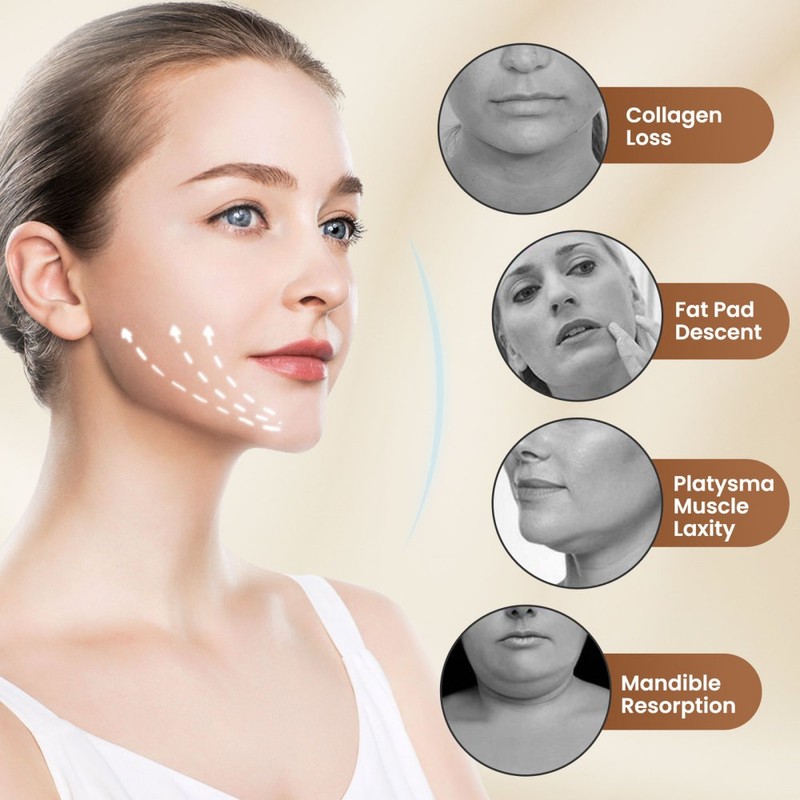 Facial Lifting Device LED Photon Therapy Face Slimming Massager V-Line Machine gallery