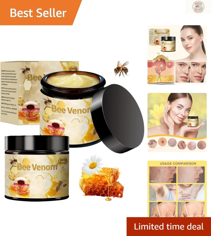 Natural Bee Venom Moisturizer - Effective Skin Repair Gel Suitable for Everyone