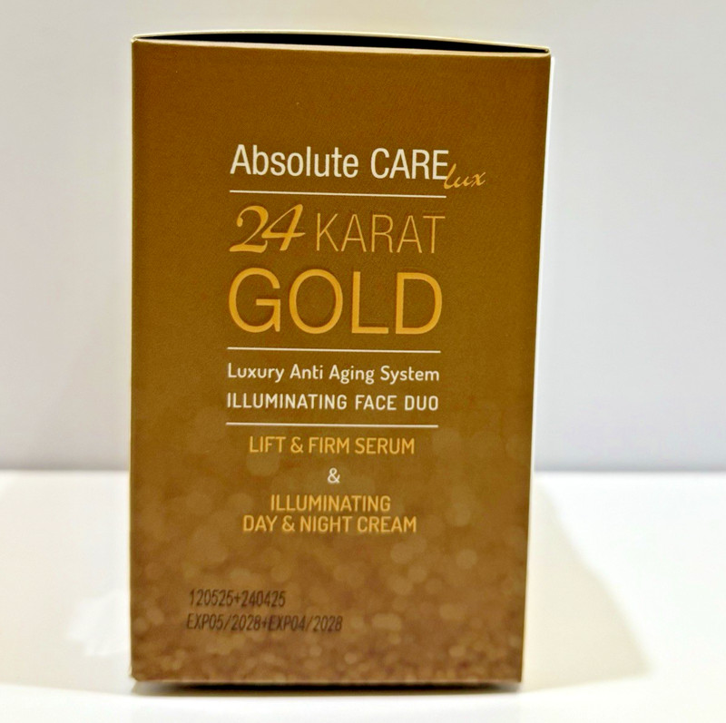 Absolute 24 KARAT GOLD Illuminating DAY &NIGHT Cream Anti Aging Lift &Firm Serum gallery