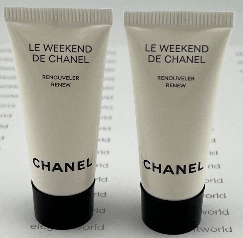 2X CHANEL Le Weekend De Chanel Renouveler Renew, 5ml – 0.17oz. NEW Mini