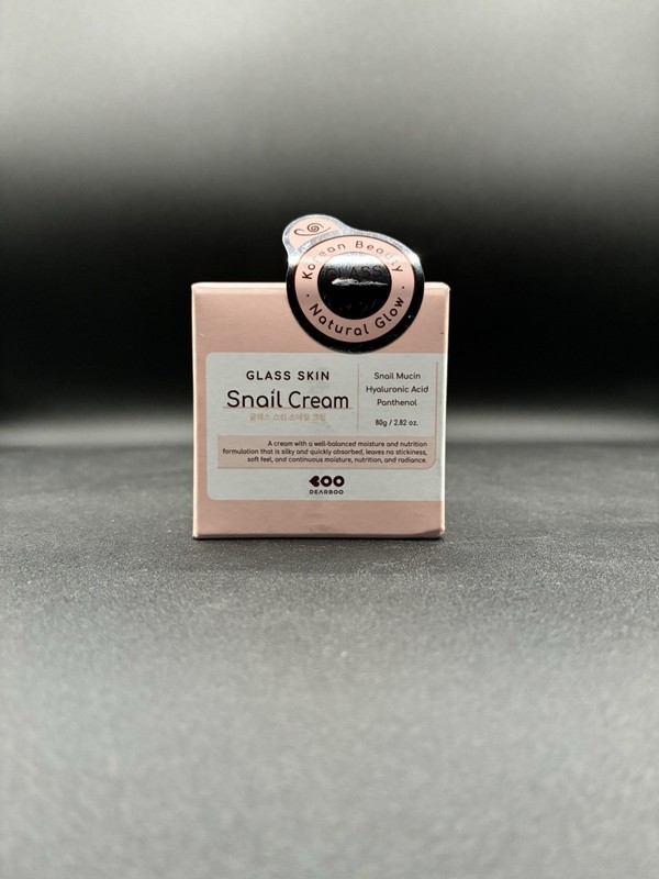 Korean Dearboo Glass Skin Snail Cream 2.82oz K Beauty Exp 2028.05.12