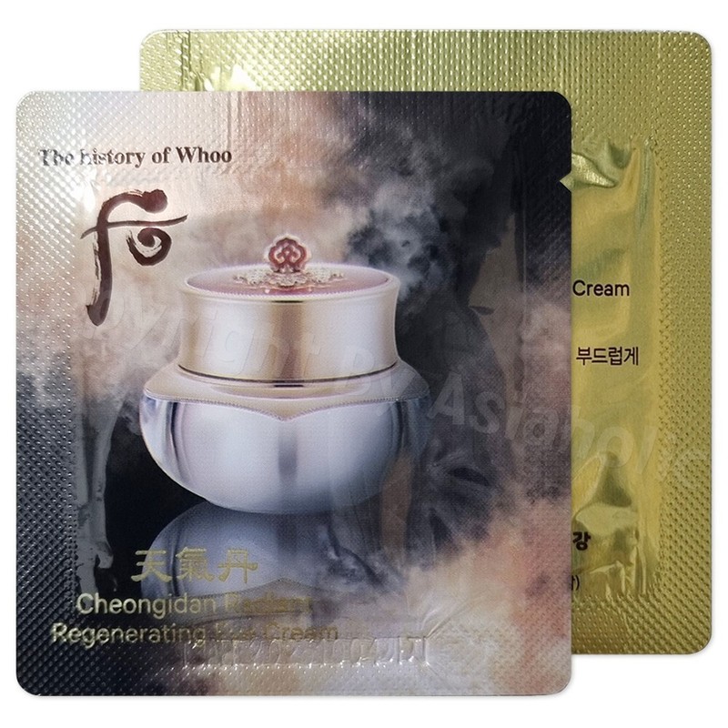 The history of Whoo Radiant Regenerating Eye Cream 1ml x 45pcs (45ml) Newest Ver gallery