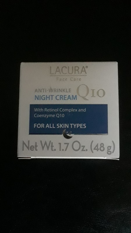 Lacura Anti-Wrinkle Night Cream with Retinol Complex and Coenzyme Q10
