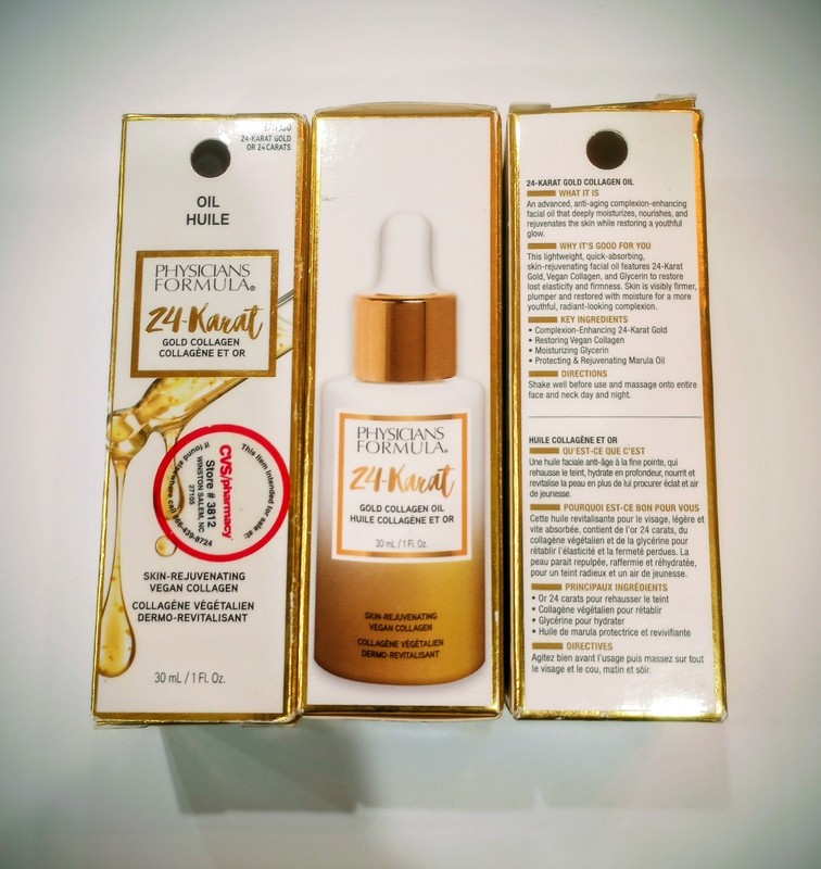 physicians formula 24 Karat Gold Collagen Skin Rejuvenating Oil 3X