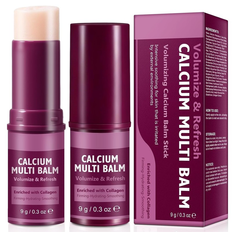 Calcium Multi Balm Stick Pack of 2 Hydrating Smoothing Facial Balm gallery