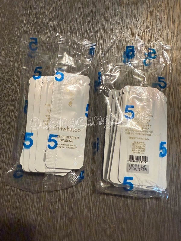 Sulwhasoo Concentrated Ginseng Brightening Serum 1ml 10~90 pcs gallery