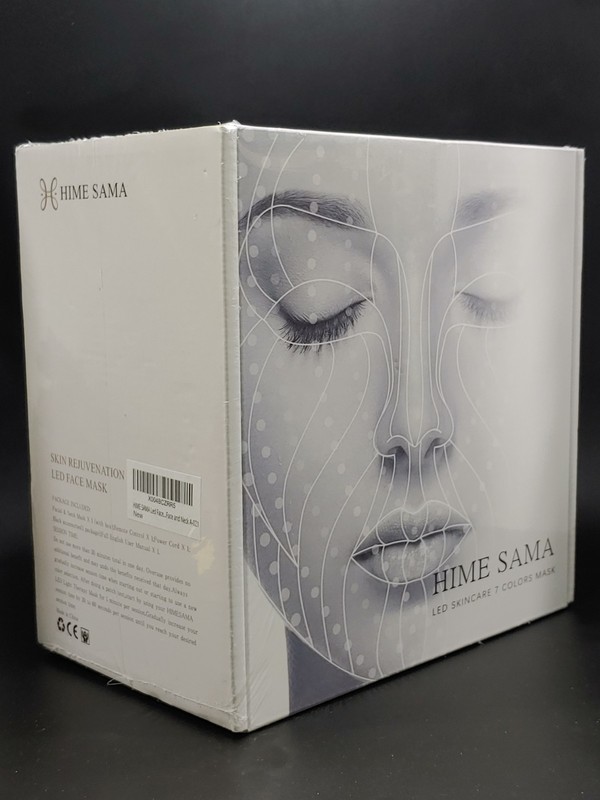 New HIME SAMA Skincare 7 Colors Led Neck Face Mask Therapy Women's Healthy Gift gallery