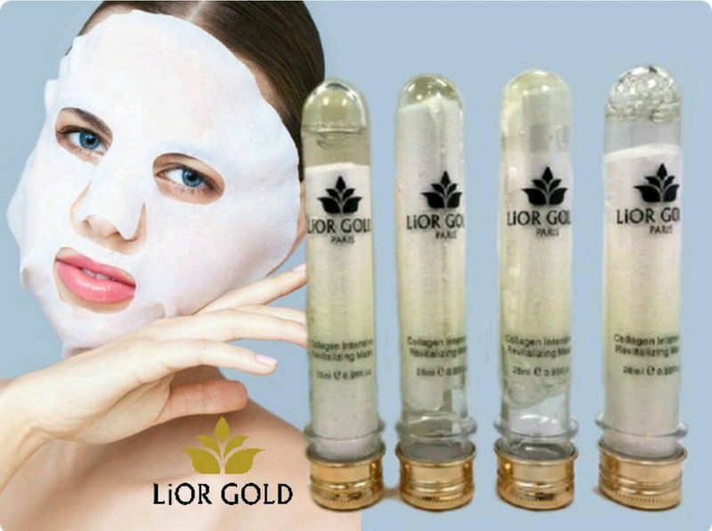 2 X Lior Gold Paris 24k Collagen Intensive Anti Wrinkle Mask gallery
