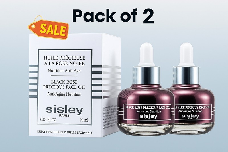 Sisley Black Rose Precious Face Oil – 0.84 oz / 25 mL – Pack of 2 – Brand New