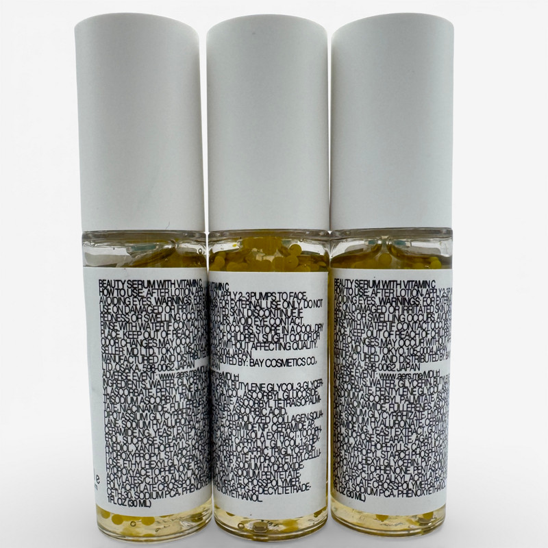 3 Pack Capsule Serum Beauty Serum with Vitamin C V Serum Brighten Dull Skin 1 oz gallery