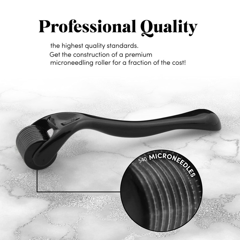 Titanium Microneedle Derma Roller 0.25mm For Face Scalp & Beard Care Tool gallery