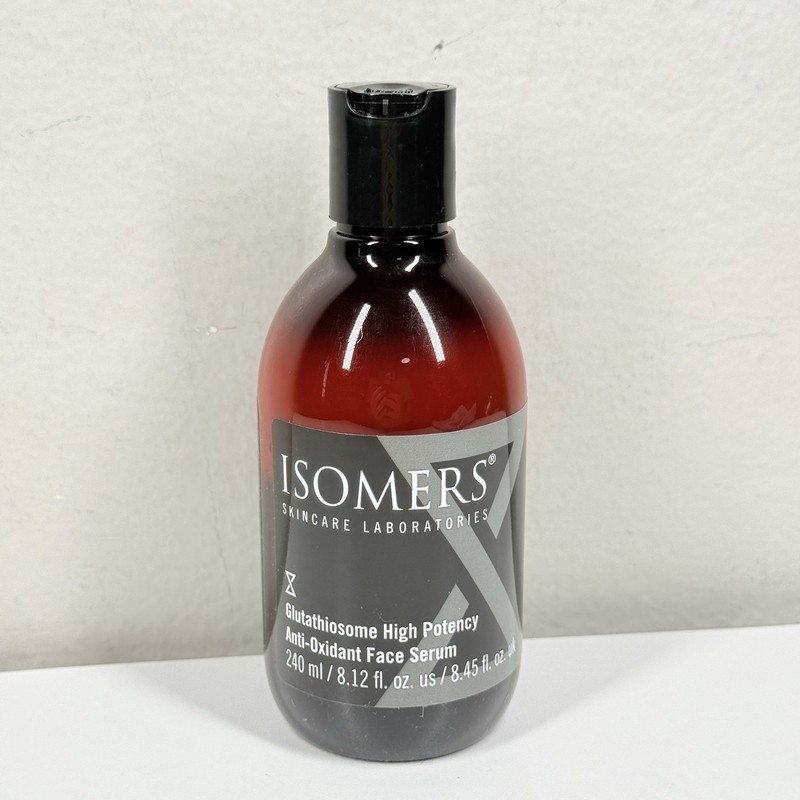 ISOMERS Glutathiosome High Potency Anti-Oxidant Face Serum 240ml 8.12oz New