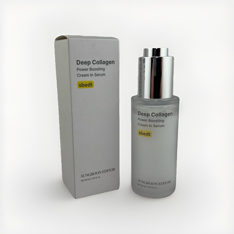 SUNGBOON EDITOR Deep Collagen Serum, 30mL/ 1.01 fl oz – Brand NEW!