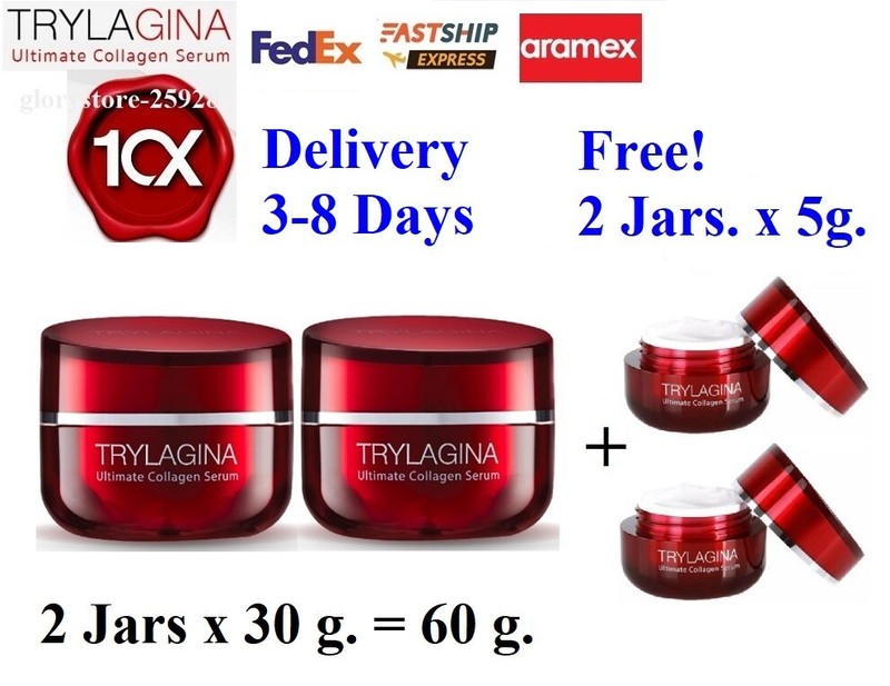 70g Trylagina Ultimate Collagen Serum 10X Youthful Anti Wrinkles Aging Spot Skin