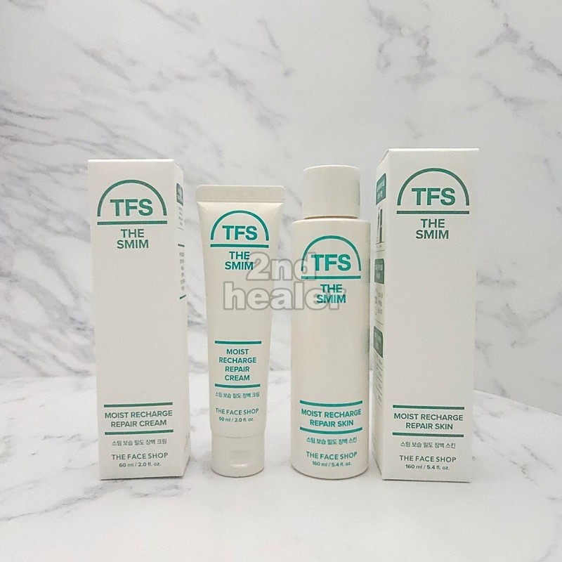 THE SMIM Moist Recharge Repair Cream 60ml + Skin 160ml 2pcs Anti-Wrinkle KBeauty
