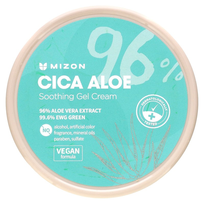 Cica Aloe, Soothing Gel Cream, 10.58 oz (300 g)
