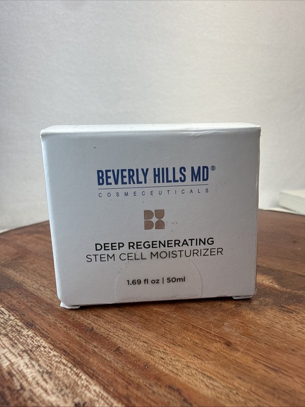 Beverly Hills MD Deep Regenerating Stem Cell Moisturizer 1.69 oz ~ NEW SEALED!