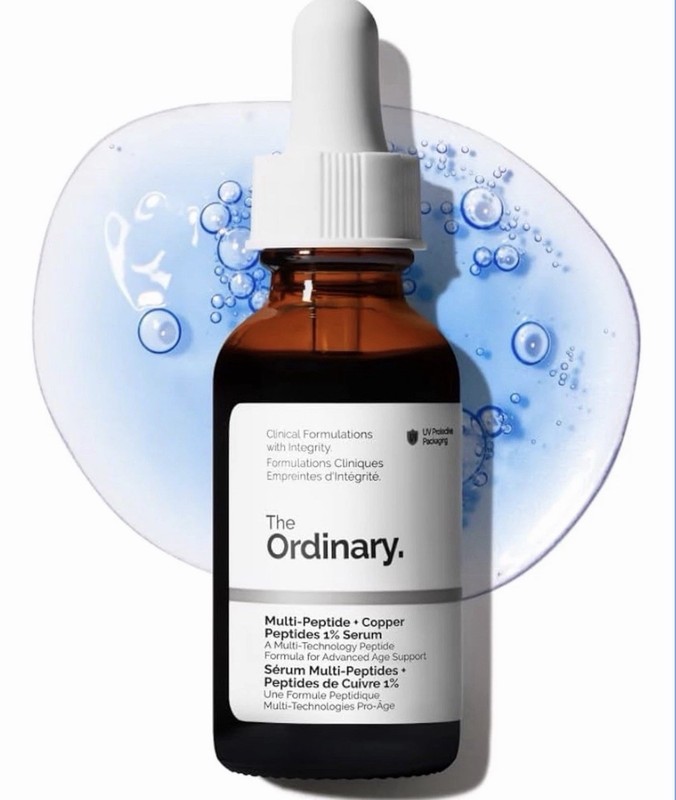 The Ordinary Multi-Peptide +Copper Peptides 1%, Anti-Aging Serum for Fine Lines