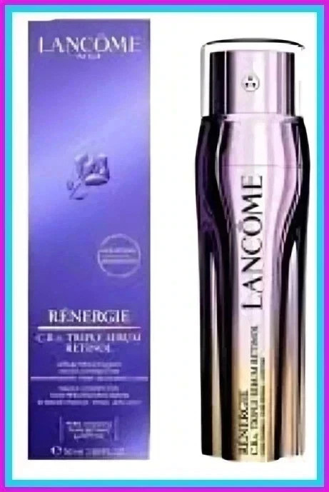 Lancome Renergie C.R.x Triple Serum RETINOL 1.7 oz / 50mL NIB & SEALED gallery