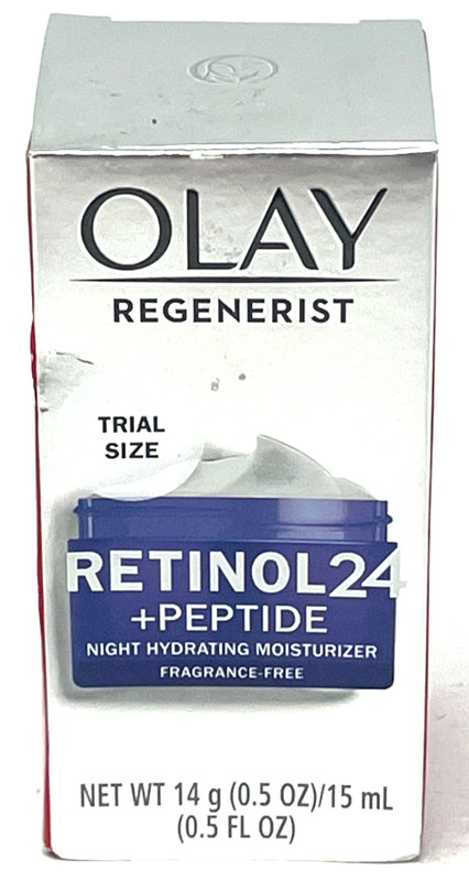 Olay Regenerist Retinol 24 + Peptide Night Hydrating Moisturizer NIP 0.5 fl oz