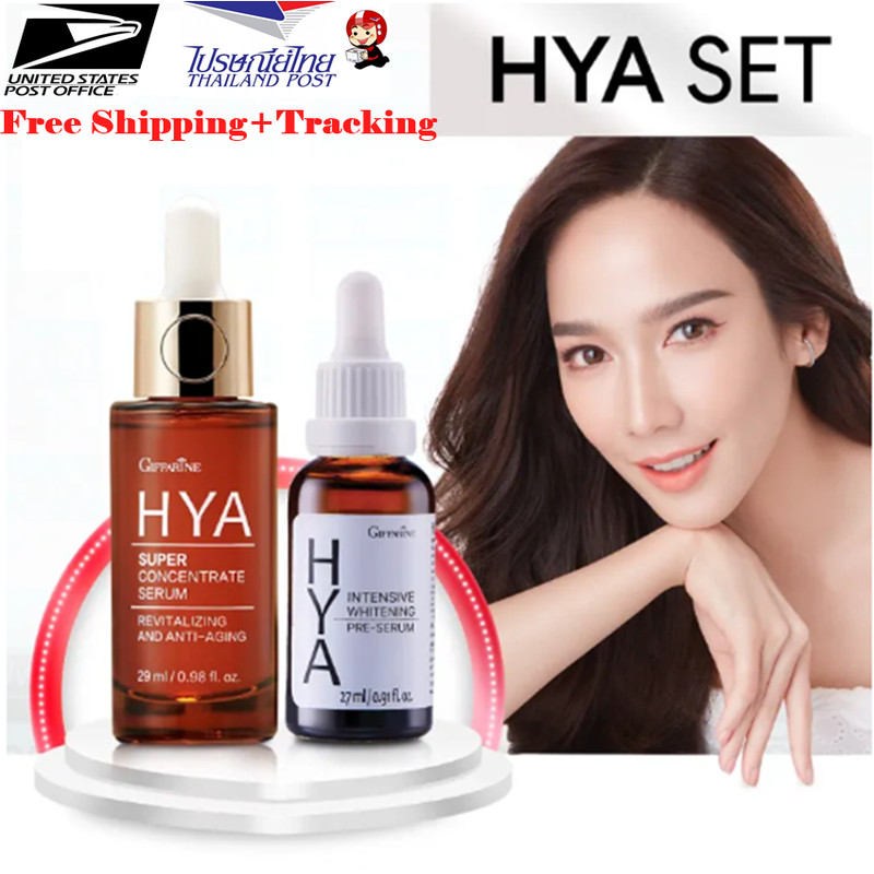 HYA Set 29 ml. Concentrate Serum, 27 ml. Pre-Serum Anti-Aging Brightening Skin