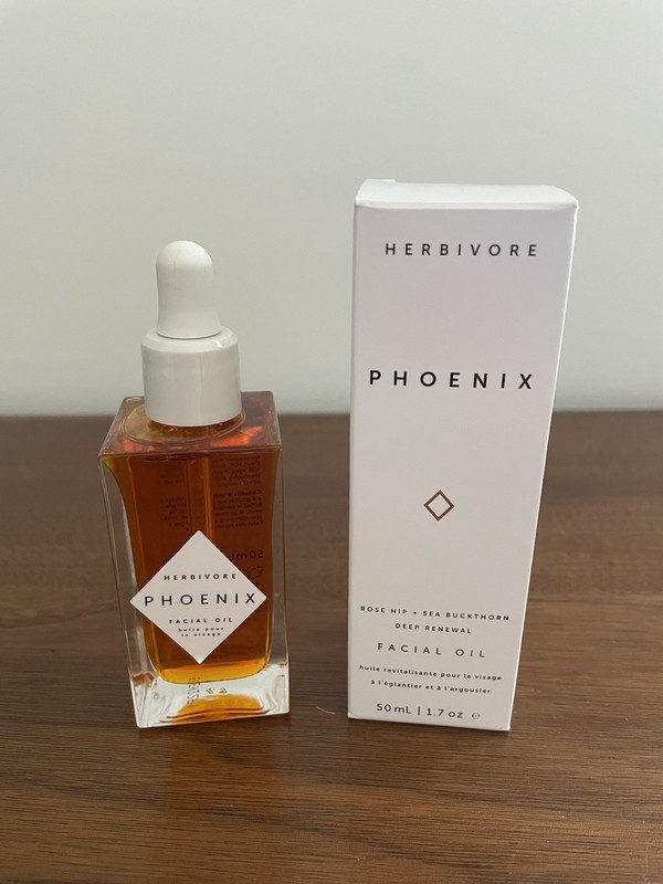 Herbivore Phoenix Rose Hip + Sea Buckthorn Deep Renewal Facial Oil 1.7 oz NEW