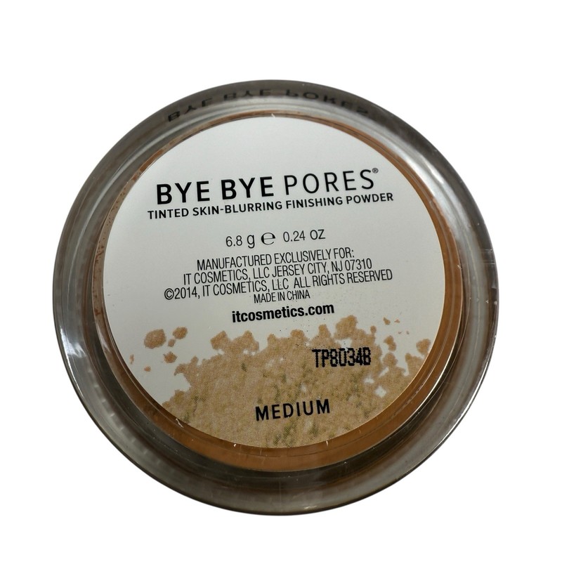 It Cosmetics Bye Bye Pores Tinted Skin Blurring Finishing Powder Medium New gallery