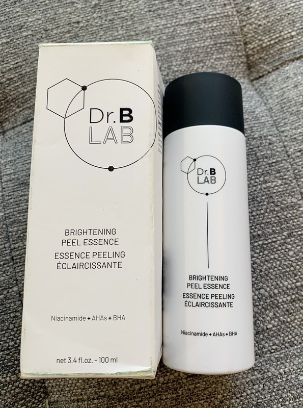Dr B Lab Brightening Peel Essence 3.4 oz Cell Turnover Face Neck Vegan Anti-age