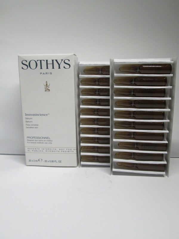 SOTHYS IMMUNISCIENCE SENSITIVE SKIN ampoules 20X2ML/0.06OZ NEW