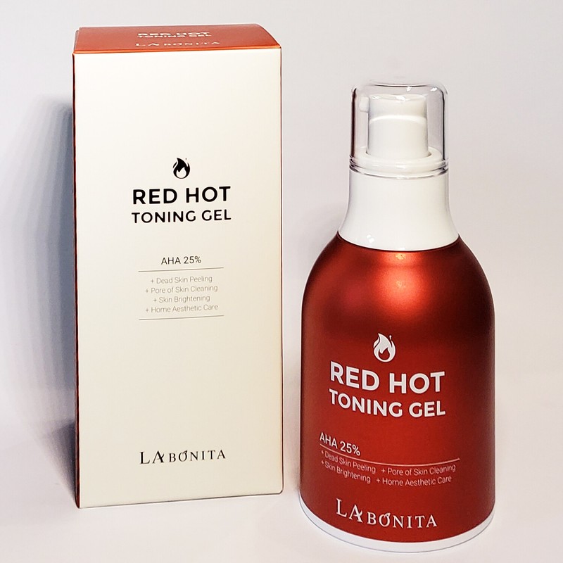 Labonita Red Hot Toning Gel 30g Dead Skin Peeling Moisturizer Soothing K-Beauty