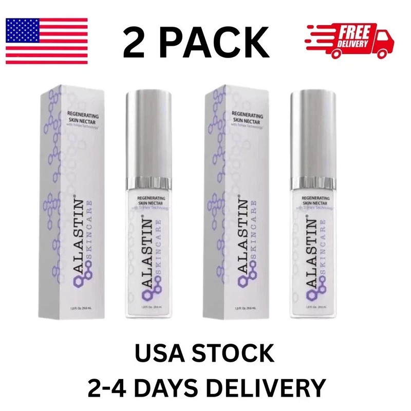 2 PACK Alastin Skincare Regenerating Skin Nectar ( 1 fl oz / 29.6 ml)