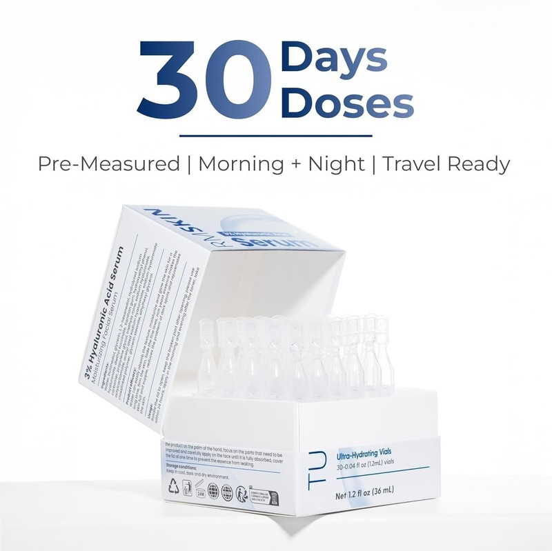 Turmskin Hyaluronic Acid Serum Ampoules vials - 3% Hyaluronic Booster gallery