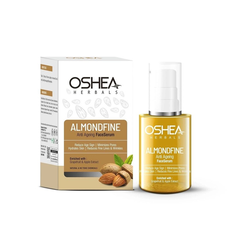 Oshea Herbals Almondfine Anti Ageing Face Serum for Normal Skin Type 30ml