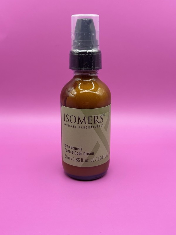 ISOMERS Reno Genesis Youth d-Code Cream – 1.86 fl. oz./55mL – New & Sealed!