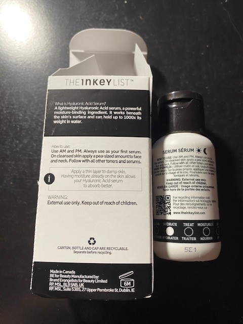 The INKEY List Hyaluronic Acid Face Serum ~ 1.0 Fl Oz gallery