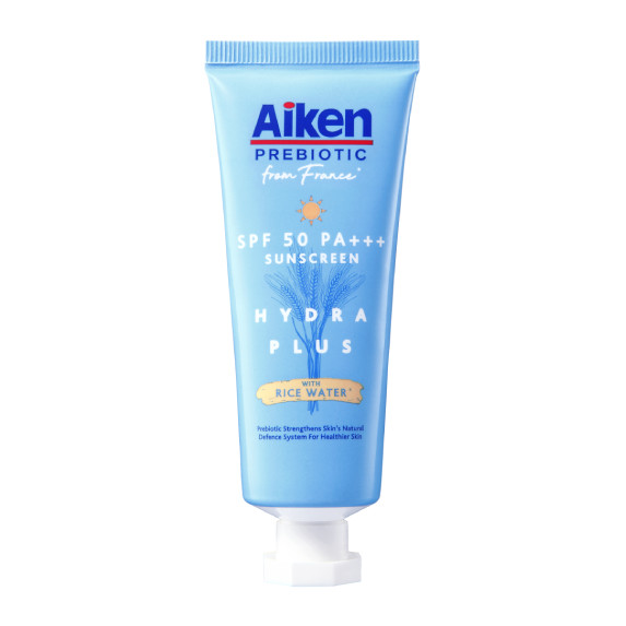 Aiken- Prebiotic SPF50 PA+++ Sunscreen 25g – Sun Protection UVA UVB | Niacinami