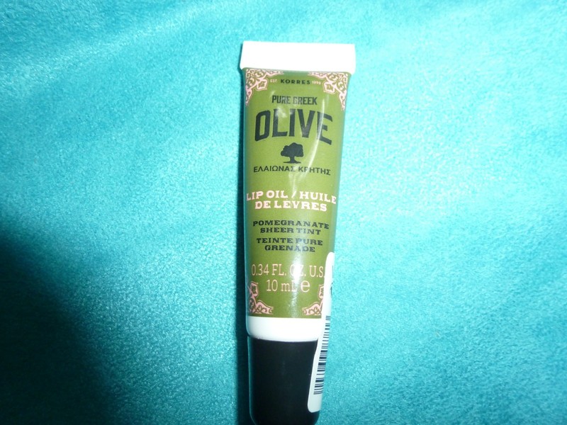 Korres Pure Greek Olive LIP OIL Sheer Tint .34 Oz SEALED NEW Hard To Find