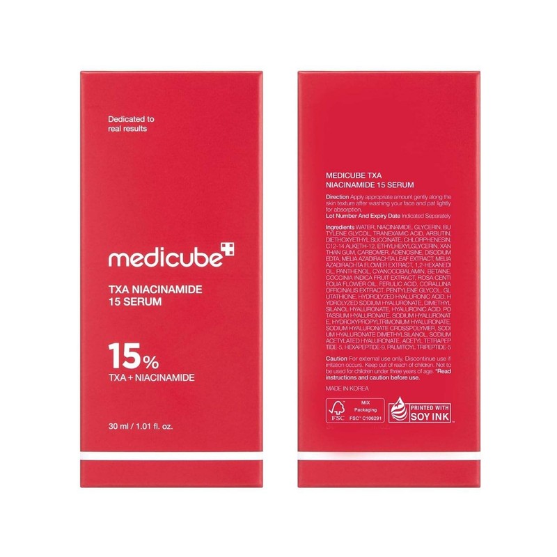 MEDICUBE - TXA + Niacinamide 15% Serum [30ml] Brightening Dark Spot Care gallery