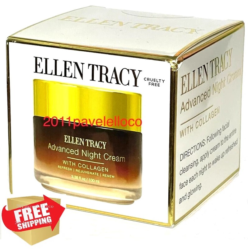 Ellen tracy Advanced Night Cream with Collagen 3.38 oz