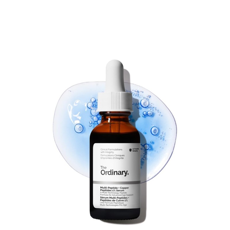 The Ordinary Multi-Peptide +Copper Peptides 1%, Anti-Aging Serum for Fine Lines